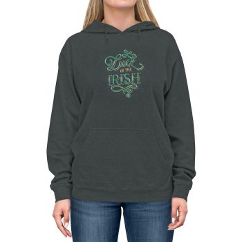 Adult Unisex Hoodie Several Colors - Luck of the Irish St Patrick's Day