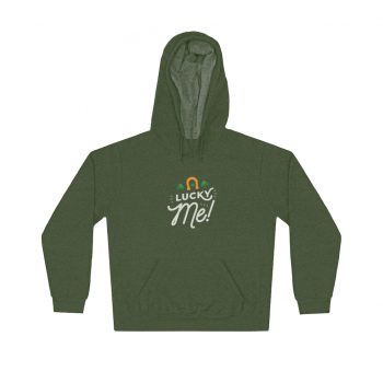 Adult Unisex Hoodie Several Colors - Lucky Me Clover Shamrock Horseshoe St Patricks Day