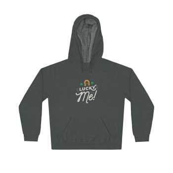 Adult Unisex Hoodie Several Colors - Lucky Me Clover Shamrock Horseshoe St Patricks Day