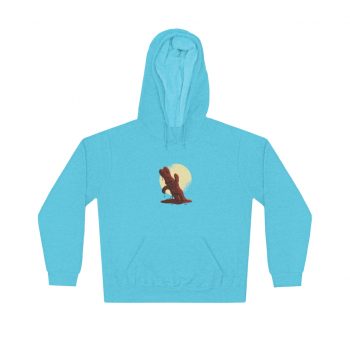 Adult Unisex Hoodie Several Colors - Melting Chocolate Easter Bunny