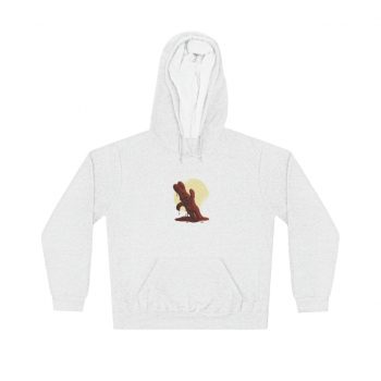 Adult Unisex Hoodie Several Colors - Melting Chocolate Easter Bunny