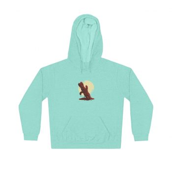 Adult Unisex Hoodie Several Colors - Melting Chocolate Easter Bunny