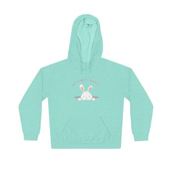 Adult Unisex Hoodie Several Colors - My First Easter Egg Hunt Easter Bunny