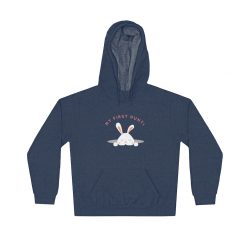 Adult Unisex Hoodie Several Colors - My First Easter Egg Hunt Easter Bunny