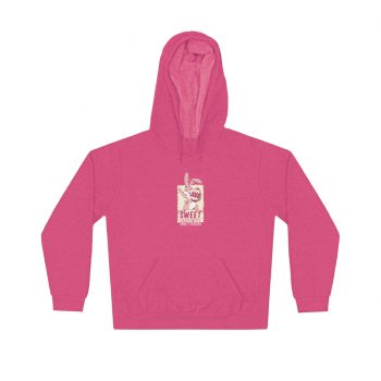 Adult Unisex Hoodie Several Colors - Sweet Happiness - Easter Bunny with Easter Egg