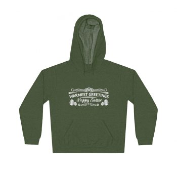 Adult Unisex Hoodie Several Colors - Warmest Greetings Happy Easter