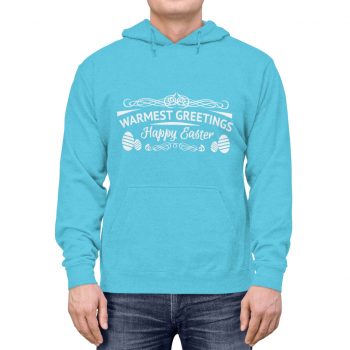 Adult Unisex Hoodie Several Colors - Warmest Greetings Happy Easter