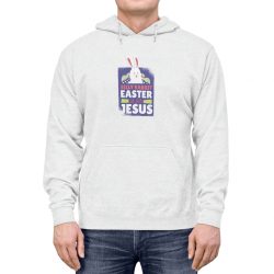 Adult Unisex Hoodie - Silly Rabit Easter is for Jesus