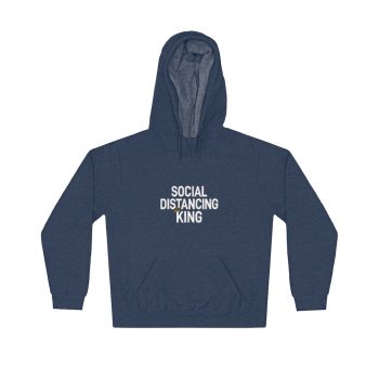 Adult Unisex Hoodie - Social Distancing King