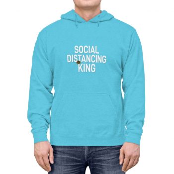 Adult Unisex Hoodie - Social Distancing King