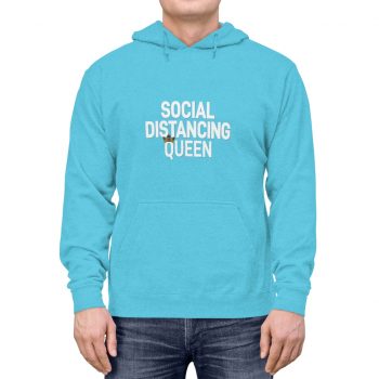 Adult Unisex Hoodie - Social Distancing Queen