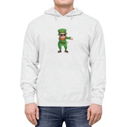 Adult Unisex Hoodie - St Patricks Day Leprechaun Floss Dancing