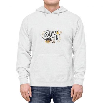 Adult Unisex Hoodie - Stay In Cat Coronavirus Covid 19