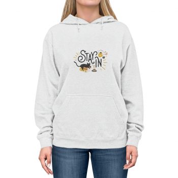 Adult Unisex Hoodie - Stay In Cat Coronavirus Covid 19