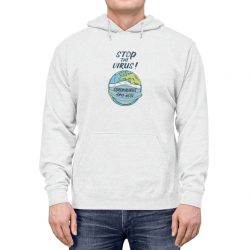 Adult Unisex Hoodie - Stop The Virus Coronavirus 2019 nCov Covid 19