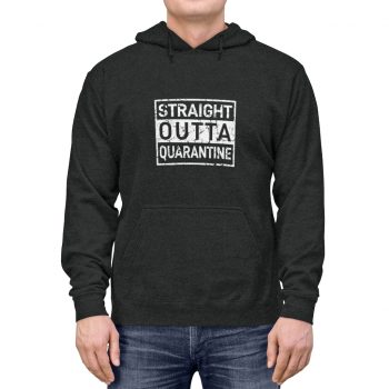 Adult Unisex Hoodie - Straight Outta Quarantine