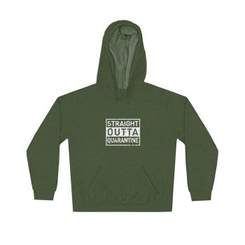 Adult Unisex Hoodie - Straight Outta Quarantine