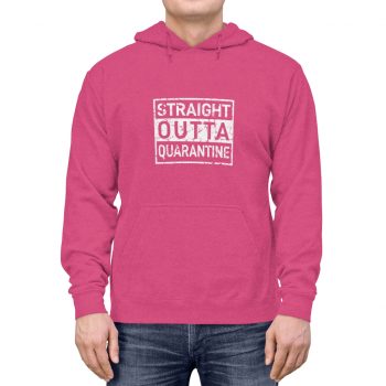 Adult Unisex Hoodie - Straight Outta Quarantine