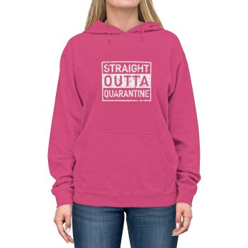 Adult Unisex Hoodie - Straight Outta Quarantine