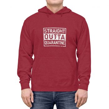 Adult Unisex Hoodie - Straight Outta Quarantine