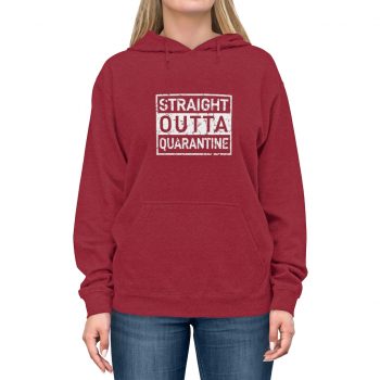 Adult Unisex Hoodie - Straight Outta Quarantine