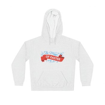 Adult Unisex Hoodie - The Magic of Easter - Red Blue