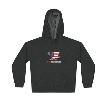 Adult Unisex Hoodie - USA 4th July Independence Day American Eagle Flag