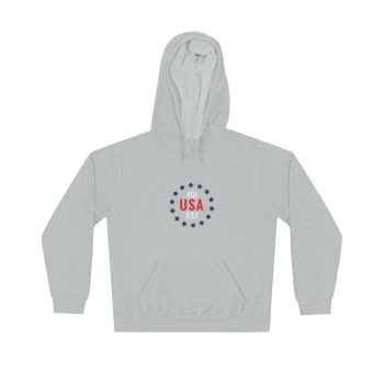 Adult Unisex Hoodie - USA 4th of July Circle of Stars