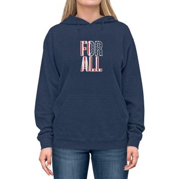 Adult Unisex Hoodie - USA Flag For All America