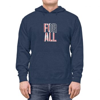 Adult Unisex Hoodie - USA Flag For All America