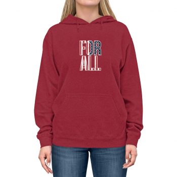 Adult Unisex Hoodie - USA Flag For All America