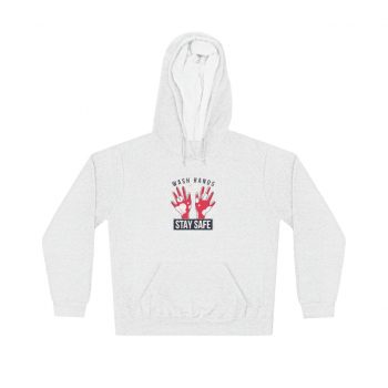 Adult Unisex Hoodie - Wash Your Hands Stay Safe Coronavirus Covid 19