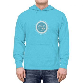 Adult Unisex Hoodie - World's Best Mom Stars Hearts