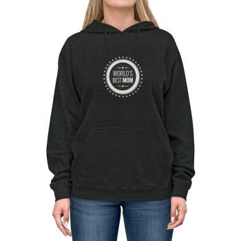 Adult Unisex Hoodie - World's Best Mom Stars Hearts