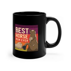 Black Coffee Mug - Best Horse Mom Ever