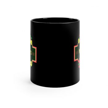 Black Coffee Mug - Happy Mothers Day Red Yellow Roses Flowers