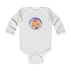 Infant Long Sleeve Body Suit Baby Onesie - Baby Boy Astronaut