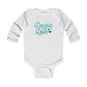 Infant Long Sleeve Body Suit Baby Onesie - Bundle of Joy Baby Boy Blue