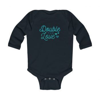 Infant Long Sleeve Body Suit Baby Onesie - Bundle of Joy Baby Boy Blue