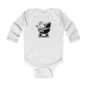 Infant Long Sleeve Body Suit Baby Onesie - Cool Baby Girl