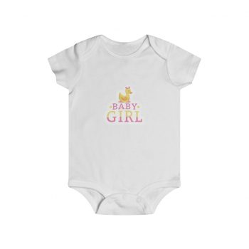 Infant Snap Tee Baby Body Suit Onesie - Baby Girl Rubber Ducky