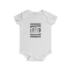 Infant Snap Tee Baby Body Suit Onesie - Curious Baby Blinds