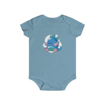 Infant Snap Tee Baby Body Suit Onesie - Little Baby Dragon