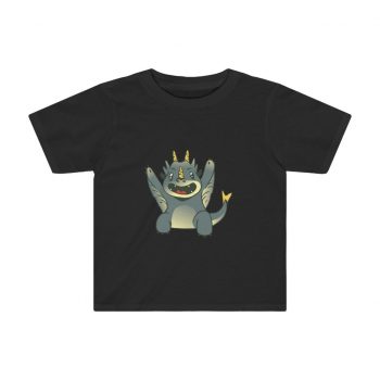 Kids Preschool T-Shirt 2T - 4T - Baby Grey Dragon