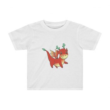 Kids Preschool T-Shirt 2T - 4T - Baby Red Dragon