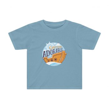 Kids Preschool T-Shirt 2T - 4T - Captain Adorable Ship Boat