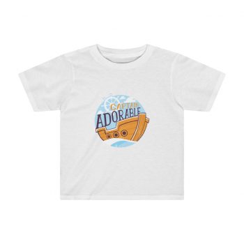 Kids Preschool T-Shirt 2T - 4T - Captain Adorable Ship Boat