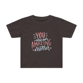 Kids Preschool T-Shirt 2T - 4T - You are an Amazing Mother Hearts Pink