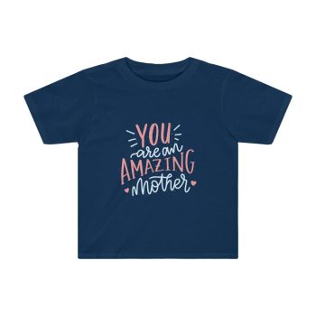 Kids Preschool T-Shirt 2T - 4T - You are an Amazing Mother Hearts Pink