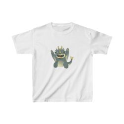 Kids T-Shirt Cotton - Baby Grey Dragon